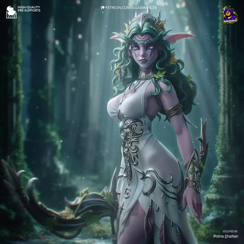 "L'art du modélisme rencontre l'univers Warcraft - Créez votre propre Tyrande