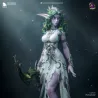 Tyrande Warcraft - Figurine à peindre - Prêtresse Elfe