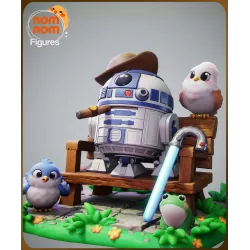 Une création originale et pleine de charme qui trouvera sa place dans votre collection Star Wars Chibi