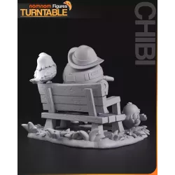 Alerte mignonnerie ! Craquez pour cet adorable R2-D2 en mode détente.