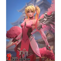 La grâce incarnée. Notre nouvelle figurine Ange Rose capture l'élégance et la puissance de la skin la plus convoitée d'Overwatch