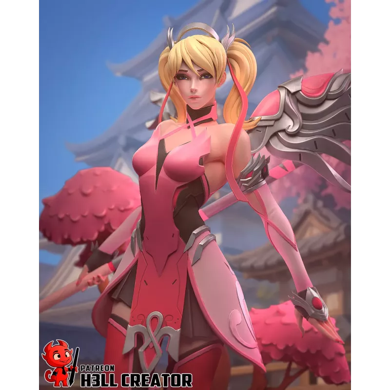 La grâce incarnée. Notre nouvelle figurine Ange Rose capture l'élégance et la puissance de la skin la plus convoitée d'Overwatch