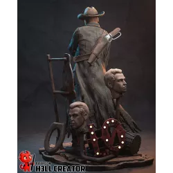 Hancock le Goule Cowboy | Figurine Résine à Peindre - Fallout