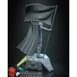 Prêt à peindre pour la liberté ? Donnez vie à ce soldat patriote et à son drapeau.