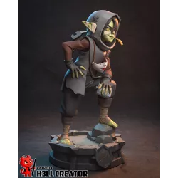 Nott the Brave / Veth Brenatto – Figurine 3D  à peindre Mighty Nein