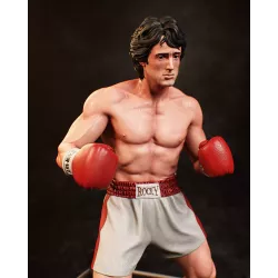 gurine Rocky Balboa à peindre, échelle 1/9, inspirée du boxeur légendaire de la saga Rocky.