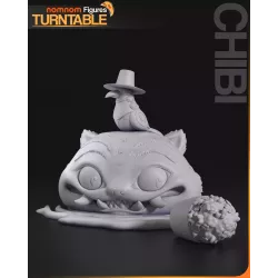 Figurine Chibi Derpy Tiger K-pop Demon Hunters Netflix | figurines a peindre