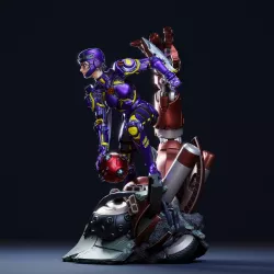 Figurine Alita 1/6 et 1/9  à Peindre – Kit  (Gunnm / Battle Angel)