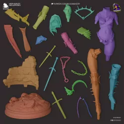 Clang est composée de 23 pièces