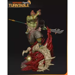 Cette figurine exceptionnelle capture parfaitement son essence démoniaque