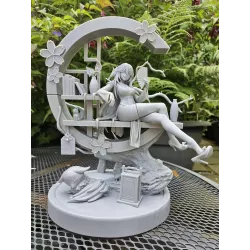 Qipao Yae Miko  - Genshin Impact - figurine à peindre de jeu video