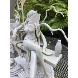 Qipao Yae Miko  - Genshin Impact - figurine à peindre de jeu video
