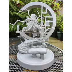 Qipao Yae Miko  - Genshin Impact - figurine à peindre de jeu video