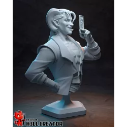 Figurine Mollymauk Tealeaf Critical Role - Tieffelin Blood Hunter à Peindre