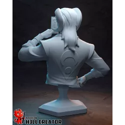 Figurine Mollymauk Tealeaf Critical Role - Tieffelin Blood Hunter à Peindre