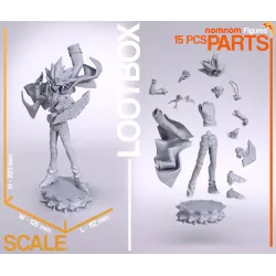 Yami Yugi – Figurine à peindre | Nomnom Figures