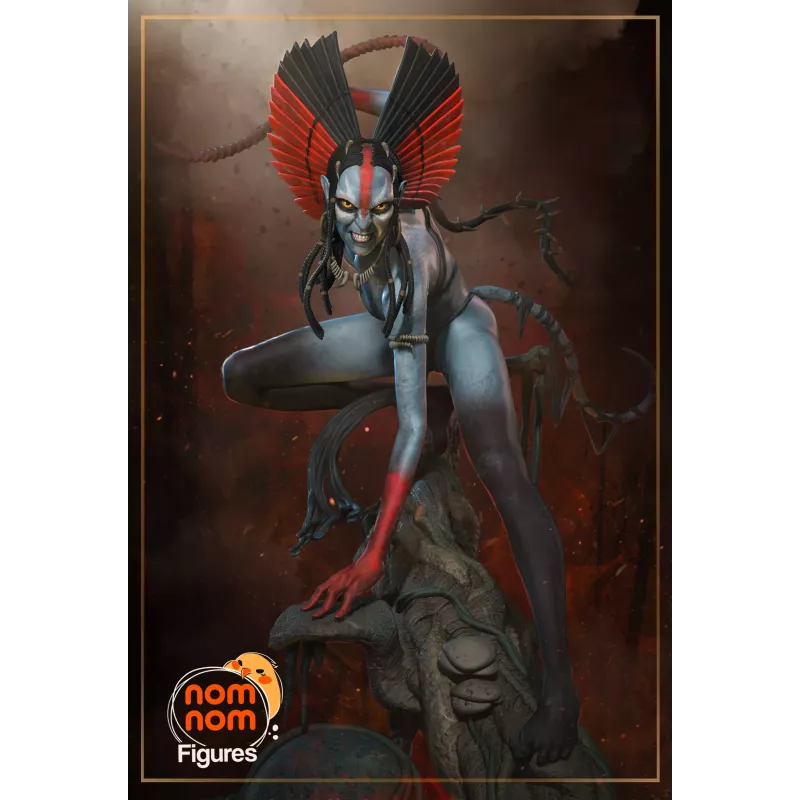 Varang, la reine guerrière des Mangkwan 🔥 la puissance brute d'Avatar: Fire and Ash. #Avatar #Varang #Collectible