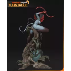 La reine des Ash People dans toute sa splendeur guerrière