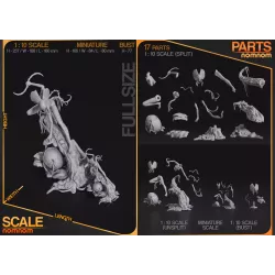 Dimensions et écjelle de la figurine de Varang Avatar 3