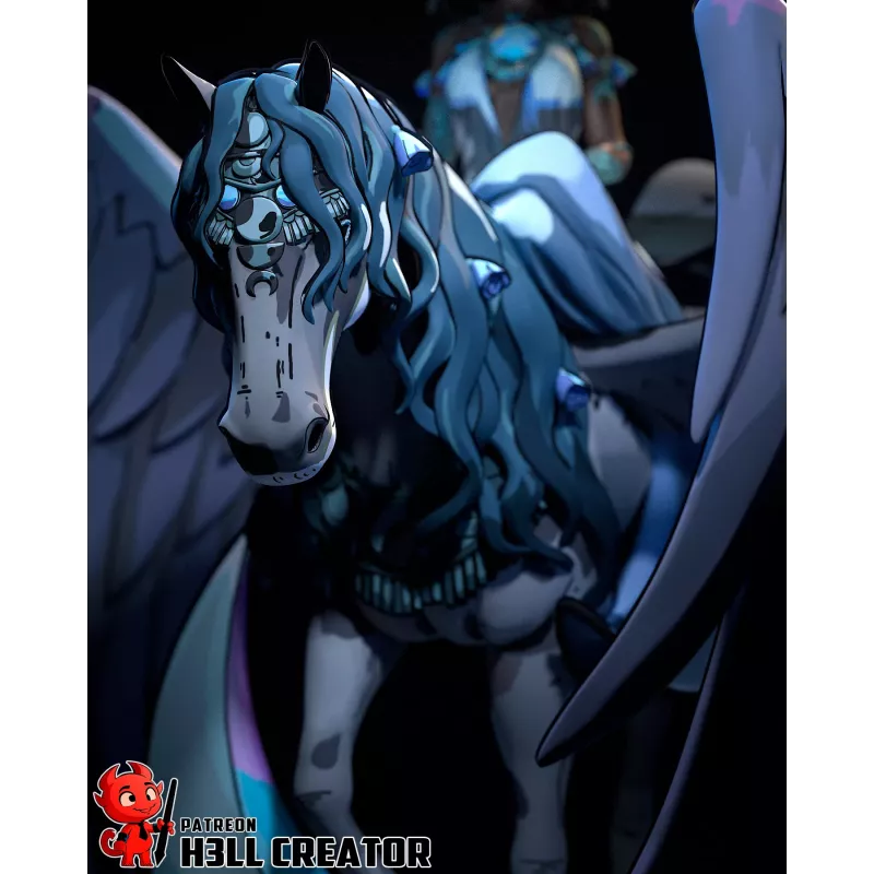 e Delene, personnage emblématique d'Hadès 2