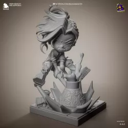 Chibi Mokka - Figurine 3D à peindre Barista par Bulkamancer |