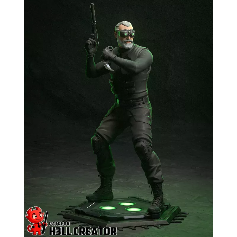 Sam Fisher. Le héros  de Splinter Cell