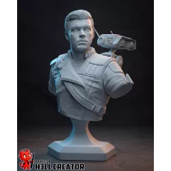 figurine en buste de Cal Kestis,