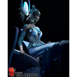 Selene - Déesse Lunaire sur Pégase Ailé - Figurine Collector Hadès 2