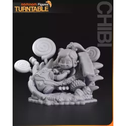 Figurine Vanellope à Peindre - Les Mondes de Ralph | Figurines à Peindre