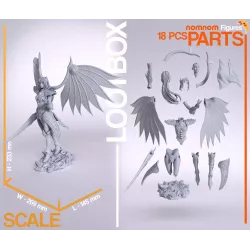 Dimensions de la figurine