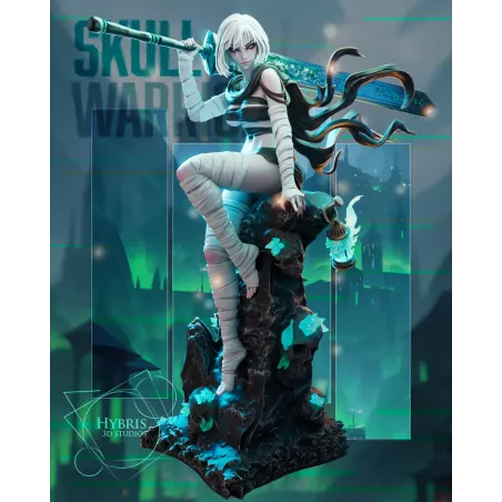 Skull Warrior - figurine à peindre -