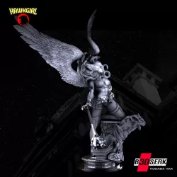 Cette figurine de Hawkgirl exprime toute la puissance de la justicière ailée. Préparez vos pinceaux pour ce chef-d'œuvre !