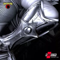 Les détails de la statue s'avèrent extraordinaires