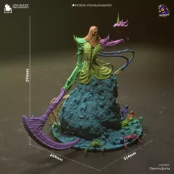 Dimensions généreuses avec plus de 300 mm  de hauteur