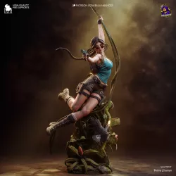 À vos pinceaux, aventuriers ! La finesse des détails de cette figurine est un appel à la créativité.