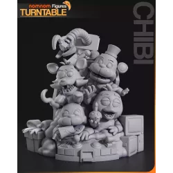 Chibi Five Nights at Freddy's - Kit diorama à Peindre