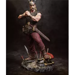 C'est plus qu'une figurine, c'est une scène de vie. Ou plutôt, de combat.