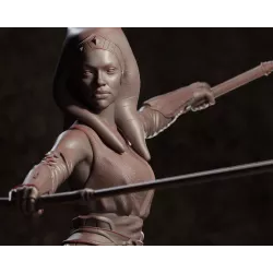 Une pièce maîtresse qui incarne la force tranquille de la guerrière légendaire.