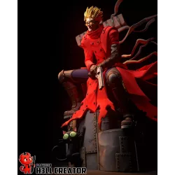 Un hommage fidèle au Vash classique du manga Trigun.