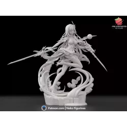 Skirk, Maîtresse de l’Abîm -univers de Genshin Impact - figurines jeux vidéo