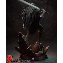 Yasha – Guerrière des Ombres | Figurine Fan Art Dark Fantasy