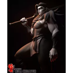 Yasha – Guerrière des Ombres | Figurine Fan Art Dark Fantasy