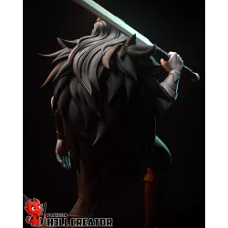 Yasha – Guerrière des Ombres | Figurine Fan Art Dark Fantasy