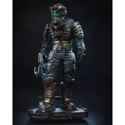 ngénieur spatial en armure lourde, prêt à affronter l’horreur du vide.