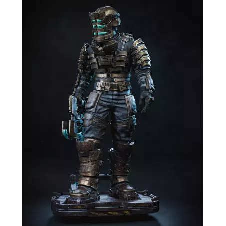 ngénieur spatial en armure lourde, prêt à affronter l’horreur du vide.