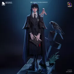 La figurine Mercredi Addams par Lora Kolori est disponible dès maintenant !"
