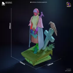 Figurine à l'échelle du 1/6. Un visage, une expression, une âme.