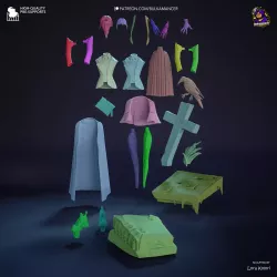 la figurine est livrée en deux versions