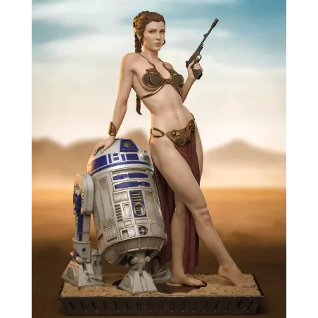 Même enchaînée, une princesse reste une reine — Leia & R2-D2, gardiens de l'espoir sur les sables de Tatooine