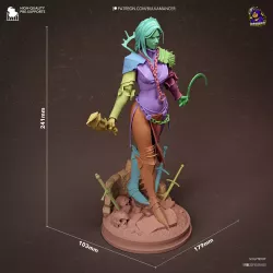 Dimensions de la figurine